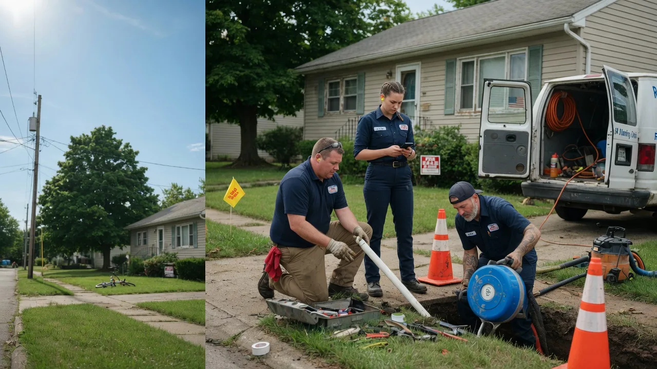 Sewer Line Repair in Union Furnace, OH near me